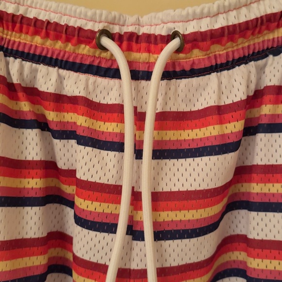 Ryoko Rain Stranger Things Rainbow Striped Athletic‎ Shorts Size AXL - Picture 7 of 10